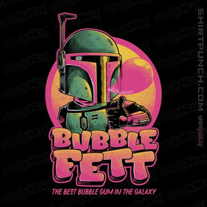 Daily_Deal_Shirts Magnets / 3"x3" / Black Bubble Fett