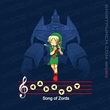 Load image into Gallery viewer, Shirts Magnets / 3&quot;x3&quot; / Navy Song Of Zords
