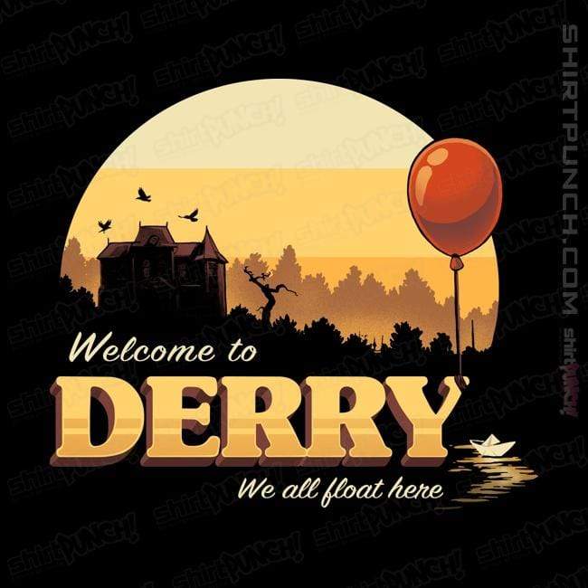 Shirts Magnets / 3"x3" / Black Welcome To Derry