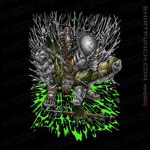 Daily_Deal_Shirts Magnets / 3"x3" / Black Wolf Knight