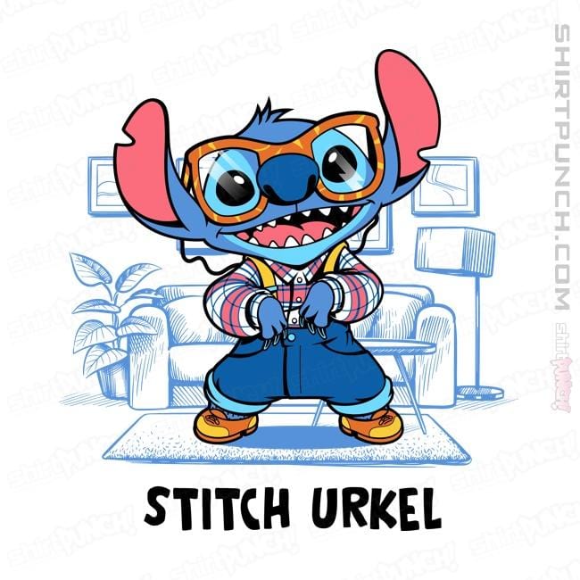 Shirts Magnets / 3"x3" / White Stitch Urkel