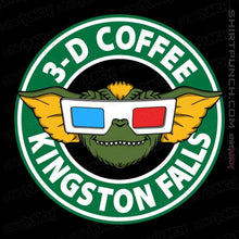 Load image into Gallery viewer, Daily_Deal_Shirts Magnets / 3&quot;x3&quot; / Black Kingston Falls Coffee
