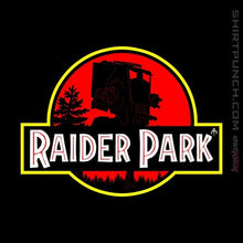 Load image into Gallery viewer, Shirts Magnets / 3&quot;x3&quot; / Black Raider Park
