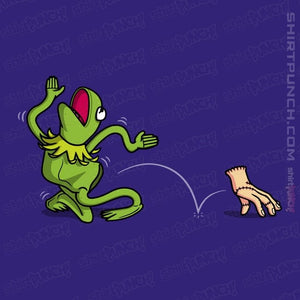 Secret_Shirts Magnets / 3"x3" / Violet Empty Frog