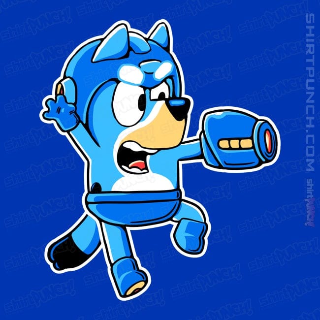 Secret_Shirts Magnets / 3"x3" / Royal Blue Bluey Bomber
