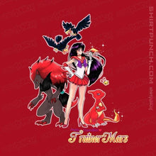 Load image into Gallery viewer, Secret_Shirts Magnets / 3&quot;x3&quot; / Red Pretty Guardian Trainer Rei Hino
