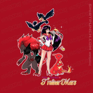 Secret_Shirts Magnets / 3"x3" / Red Pretty Guardian Trainer Rei Hino