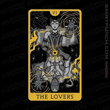Load image into Gallery viewer, Secret_Shirts Magnets / 3&quot;x3&quot; / Black The Lovers Tarot
