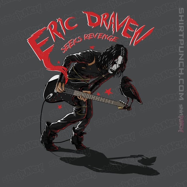 Secret_Shirts Magnets / 3"x3" / Charcoal Eric Draven's Revenge