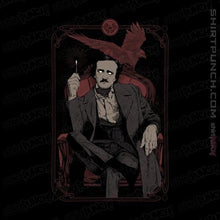Load image into Gallery viewer, Shirts Magnets / 3&quot;x3&quot; / Black Poe

