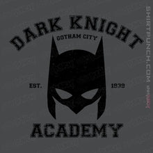 Load image into Gallery viewer, Shirts Magnets / 3&quot;x3&quot; / Charcoal Dark Knight Academy
