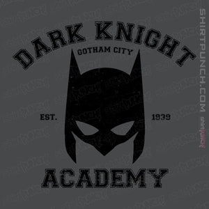 Shirts Magnets / 3"x3" / Charcoal Dark Knight Academy
