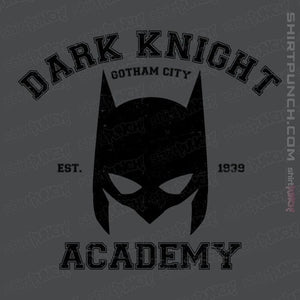 Shirts Magnets / 3"x3" / Charcoal Dark Knight Academy