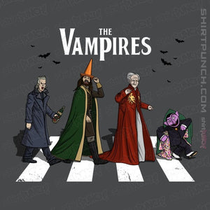 Daily_Deal_Shirts Magnets / 3"x3" / Charcoal The Vampires Road