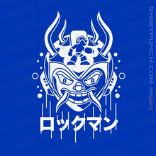 Load image into Gallery viewer, Shirts Magnets / 3&quot;x3&quot; / Royal Blue Blue Bomber Oni
