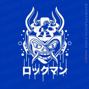 Shirts Magnets / 3"x3" / Royal Blue Blue Bomber Oni