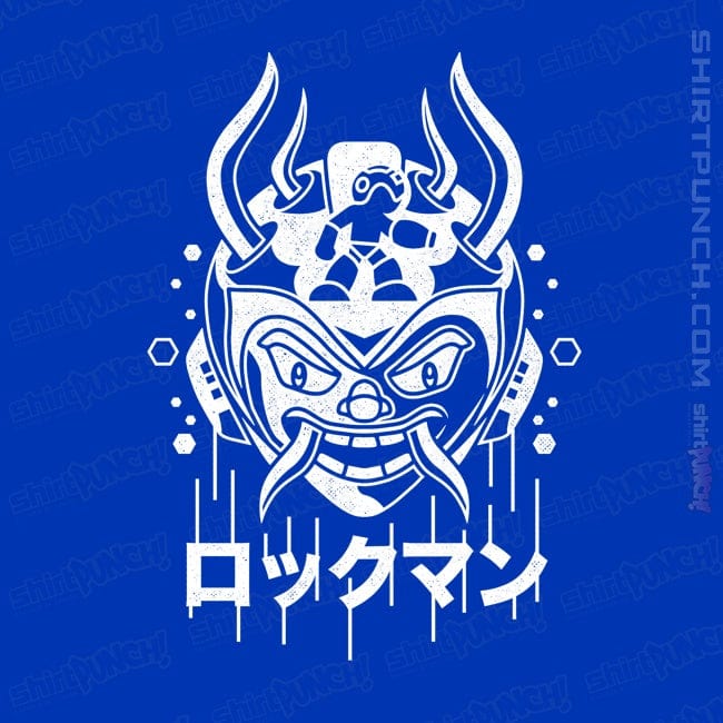 Shirts Magnets / 3"x3" / Royal Blue Blue Bomber Oni