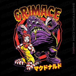 Secret_Shirts Magnets / 3"x3" / Black Grimace!!