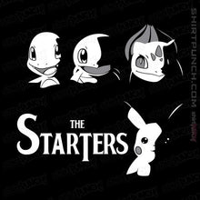 Load image into Gallery viewer, Shirts Magnets / 3&quot;x3&quot; / Black The Starters
