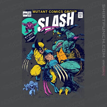Load image into Gallery viewer, Shirts Magnets / 3&quot;x3&quot; / Charcoal Wolverine VS Slash
