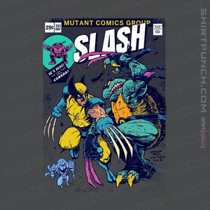Shirts Magnets / 3"x3" / Charcoal Wolverine VS Slash