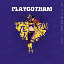 Load image into Gallery viewer, Shirts Magnets / 3&quot;x3&quot; / Violet Playgotham Batgirl
