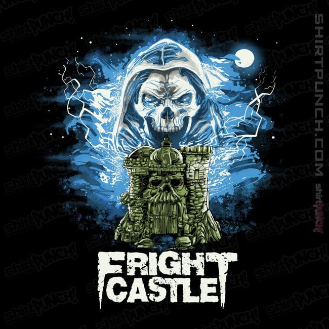 Secret_Shirts Magnets / 3"x3" / Black Fright Castle