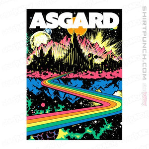 Secret_Shirts Magnets / 3"x3" / White Come Visit Asgard