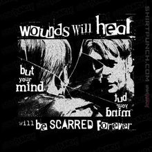 Load image into Gallery viewer, Secret_Shirts Magnets / 3&quot;x3&quot; / Black Wounds Will Heal
