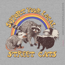 Load image into Gallery viewer, Shirts Magnets / 3&quot;x3&quot; / Sports Grey Street Cats
