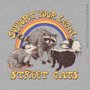 Shirts Magnets / 3"x3" / Sports Grey Street Cats