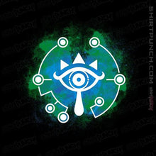 Load image into Gallery viewer, Shirts Magnets / 3&quot;x3&quot; / Black Open Your Sheikah Eye
