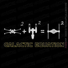 Load image into Gallery viewer, Daily_Deal_Shirts Magnets / 3&quot;x3&quot; / Black Galactic Equation
