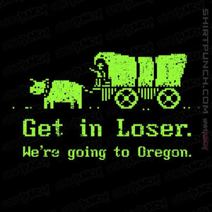 Daily_Deal_Shirts Magnets / 3"x3" / Black We're Going To Oregon