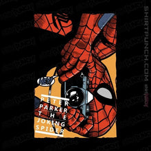 Load image into Gallery viewer, Shirts Magnets / 3&quot;x3&quot; / Black The Joking Spider
