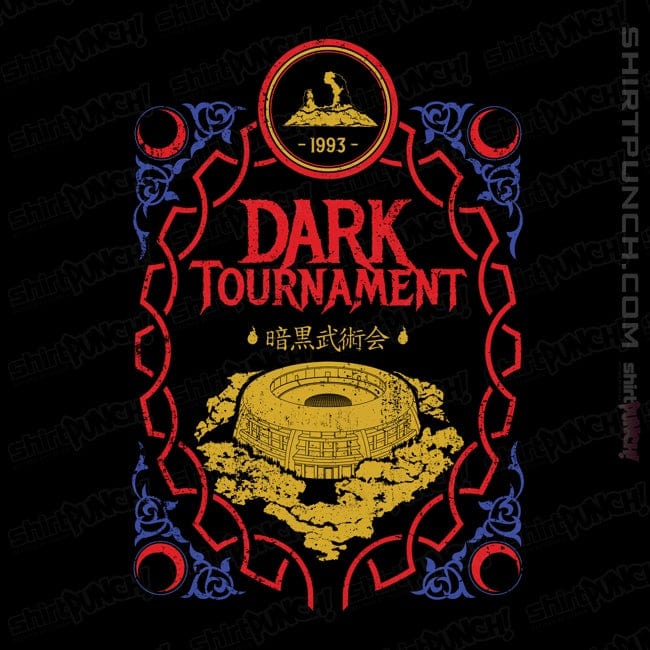 Secret_Shirts Magnets / 3"x3" / Black Dark Tournament.
