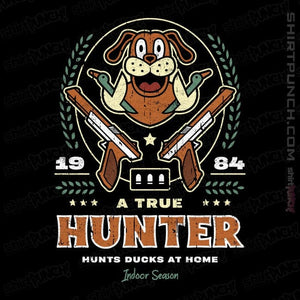 Daily_Deal_Shirts Magnets / 3"x3" / Black True Hunter