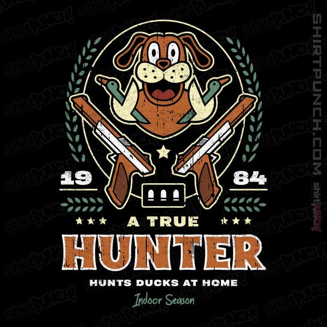 Daily_Deal_Shirts Magnets / 3"x3" / Black True Hunter