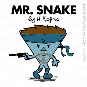 Secret_Shirts Magnets / 3"x3" / White Mr. Snake