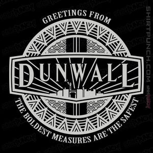 Shirts Magnets / 3"x3" / Black Greetings From Dunwall