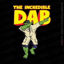 Load image into Gallery viewer, Shirts Magnets / 3&quot;x3&quot; / Black The Incredible Dab
