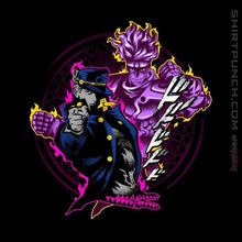 Load image into Gallery viewer, Shirts Magnets / 3&quot;x3&quot; / Black Attack Of Jotaro
