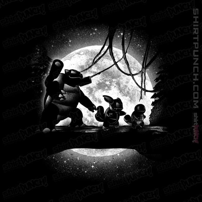 Shirts Magnets / 3"x3" / Black Moonlight Water Types