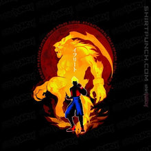 Load image into Gallery viewer, Shirts Magnets / 3&quot;x3&quot; / Black Hellfire
