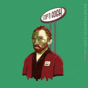 Shirts Magnets / 3"x3" / Irish Green Stop 'N Gogh