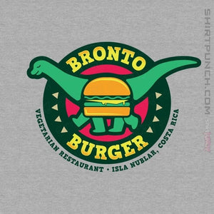 Daily_Deal_Shirts Magnets / 3"x3" / Sports Grey Bronto Burger