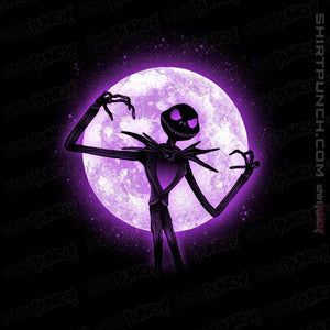 Shirts Magnets / 3"x3" / Black Moonlight Skeleton