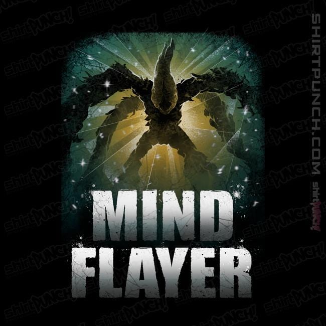 Shirts Magnets / 3"x3" / Black The Mind Flayer