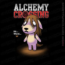 Load image into Gallery viewer, Secret_Shirts Magnets / 3&quot;x3&quot; / Black Alchemy Crossing T-Shirt
