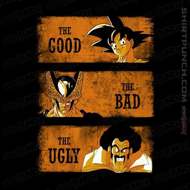Shirts Magnets / 3"x3" / Black Good Bady Ugly DBZ
